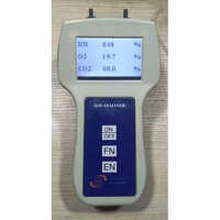 Portable Oxygen And Carbon Dioxide Analyzer - Abs High Impact Plastic, 115(h) X 180(l) X 60(d) Dimensions | Detects O2 & Co2 Efficiently