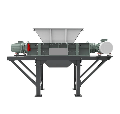 Double Shaft Aluminum Can Bottle Shredder Machine