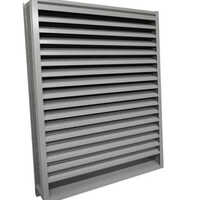 Rectangular FRP Louvers - Durable FRP Material, Ideal For Humidification In Factories, Restaurants, Warehouses | Portable Installation, Maximum Air & Water Flow
