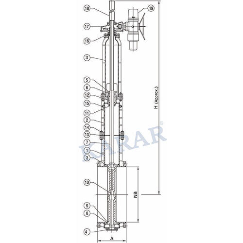 Fabricated Parallel Disc Gate Valve