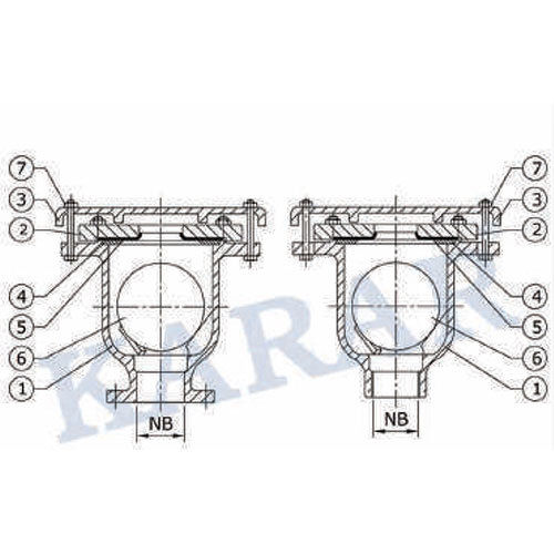 Flange and Screwed end Single Acting Air Valve