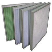 Primary Air Filter - Pleated Synthetic Fiber, Size: Customizable To 305x305x50 / 305x305x100 / 600x600x50, Efficiency: G2/g4 | Robust Design, High Dust Holding Capacity, Low Initial Pressure Drop, Ideal For Commercial & Industrial Use