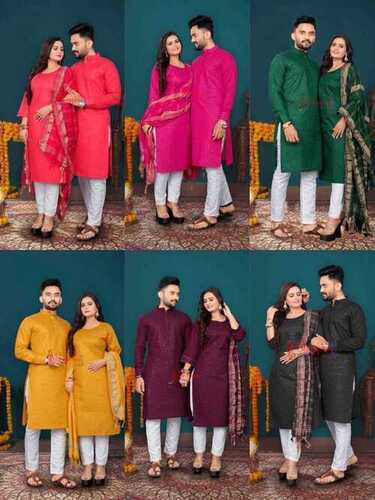 COMBO KURTI MENS AND WOMENS