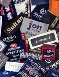 Woven Label - Cloth Material | Ideal For Branding, Customizable, Durable Fabric For Enhanced Brand Identity