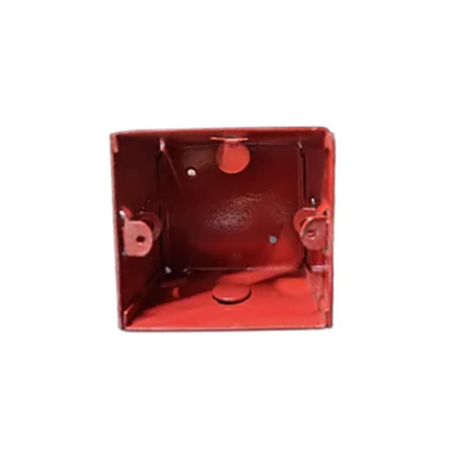 Red Fire Smoke Detector Junction Box