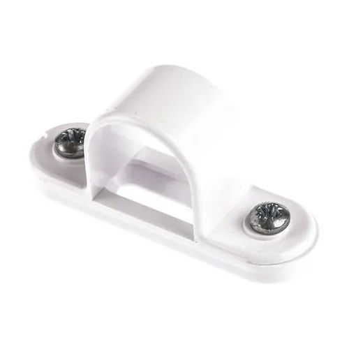 White Pvc Base Pipe Saddle