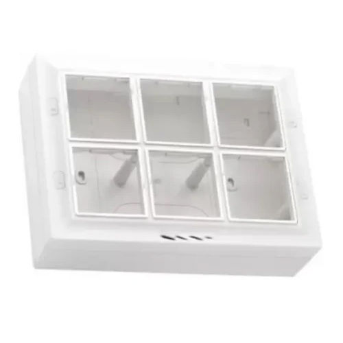 White Pvc Modular Switch Box