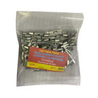 Copper Crimping Pin Terminal Ends - High-quality Copper, 2 Inch (l*w*h), Silver Color, Multiple Output Types, Warranty Included