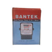 Anti Tamper Static Kwh Meter - Pvc Material, Variable Sizes Available, Custom Color Options | Electric Meters With Warranty Guarantee