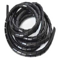 Pvc Spiral Sleeve - Black | Industrial Application, Warranty Included, Customizable Output Type