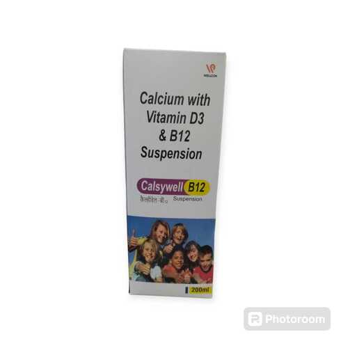 Calcium with Vitamin D3 & B12 Suspension