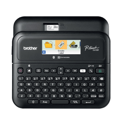 PT-D610BT Connectable Label Printer