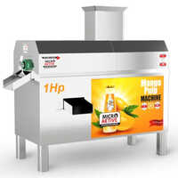 High Efficiency 1hp Ss Mango Pulp Machine