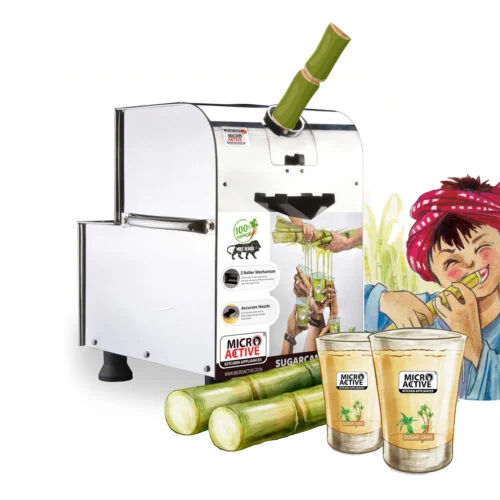 SS304 1.5HP Sugarcane Juice Machine