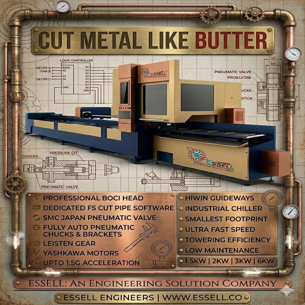 Professional Fiber Laser Pipe Cutting Machine