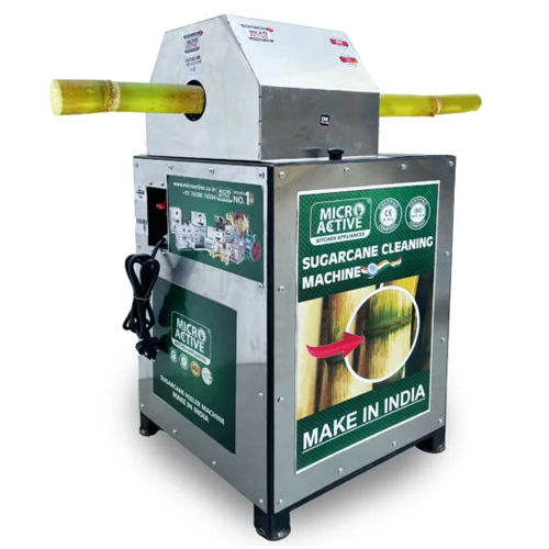 1.5 HP SS Sugarcane Cleaning Machine