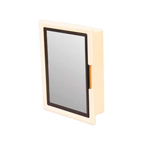Beamer XL Ivory Brown Door Bathroom Cabinet