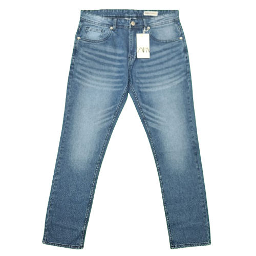 Washable Mens Slim Fit Denim Jeans