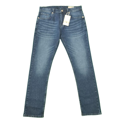 Mens Straight Denim Jeans