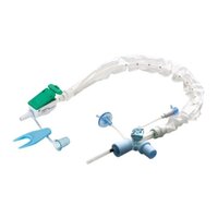 Straight-single Close Suction Catheter - Medical-grade Pvc , 14 Fr Size, Flexible Design For Efficient Secretions Removal