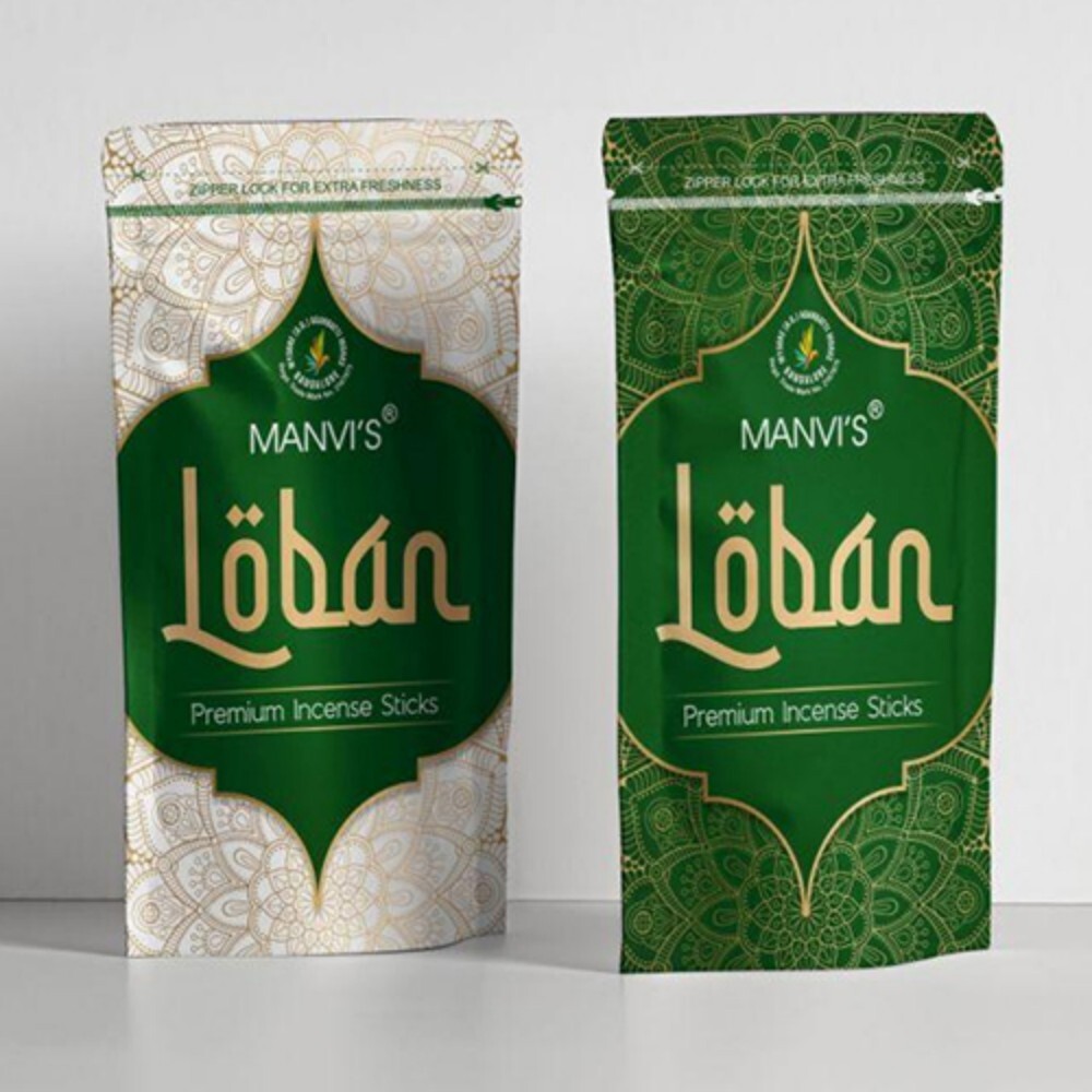 Loban Premium Insence Stick Pouch - Color: Mulicolor
