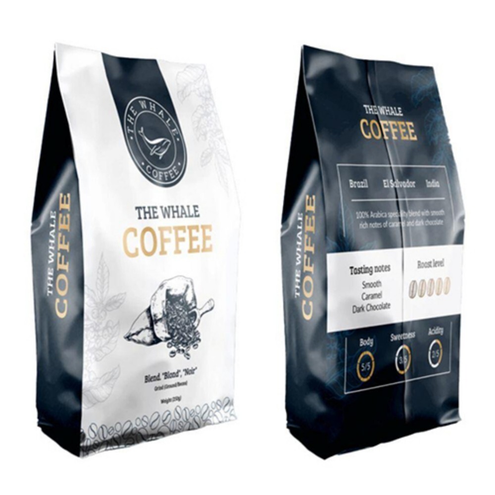 Coffee Matte Finish Pouch - PVC Material, Multicolor Design | Durable, Embossed Texture, Digital Printing, Warranty Included
