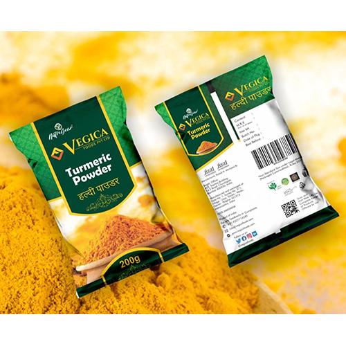 Turmeric Powder Centre Seal Pouch