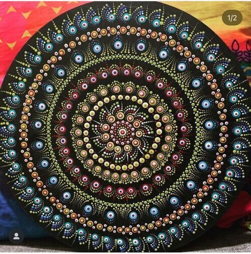 Magic Circle, Dot art, Mandala art