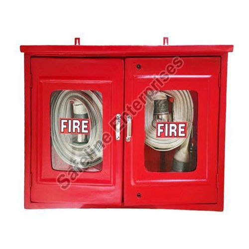 Mild Steel Double Door Fire Hose Box Warranty: Yes