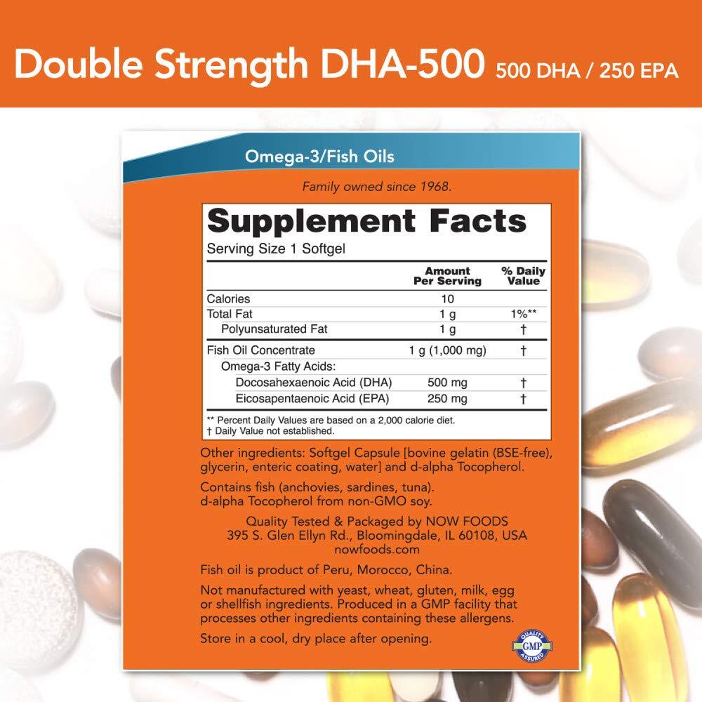 Now Foods, DHA-500