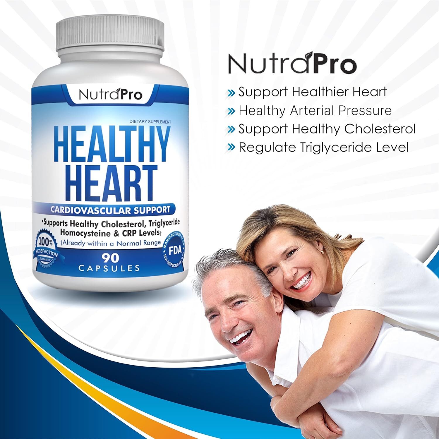 NutraPro Healthy Heart Health Supplements