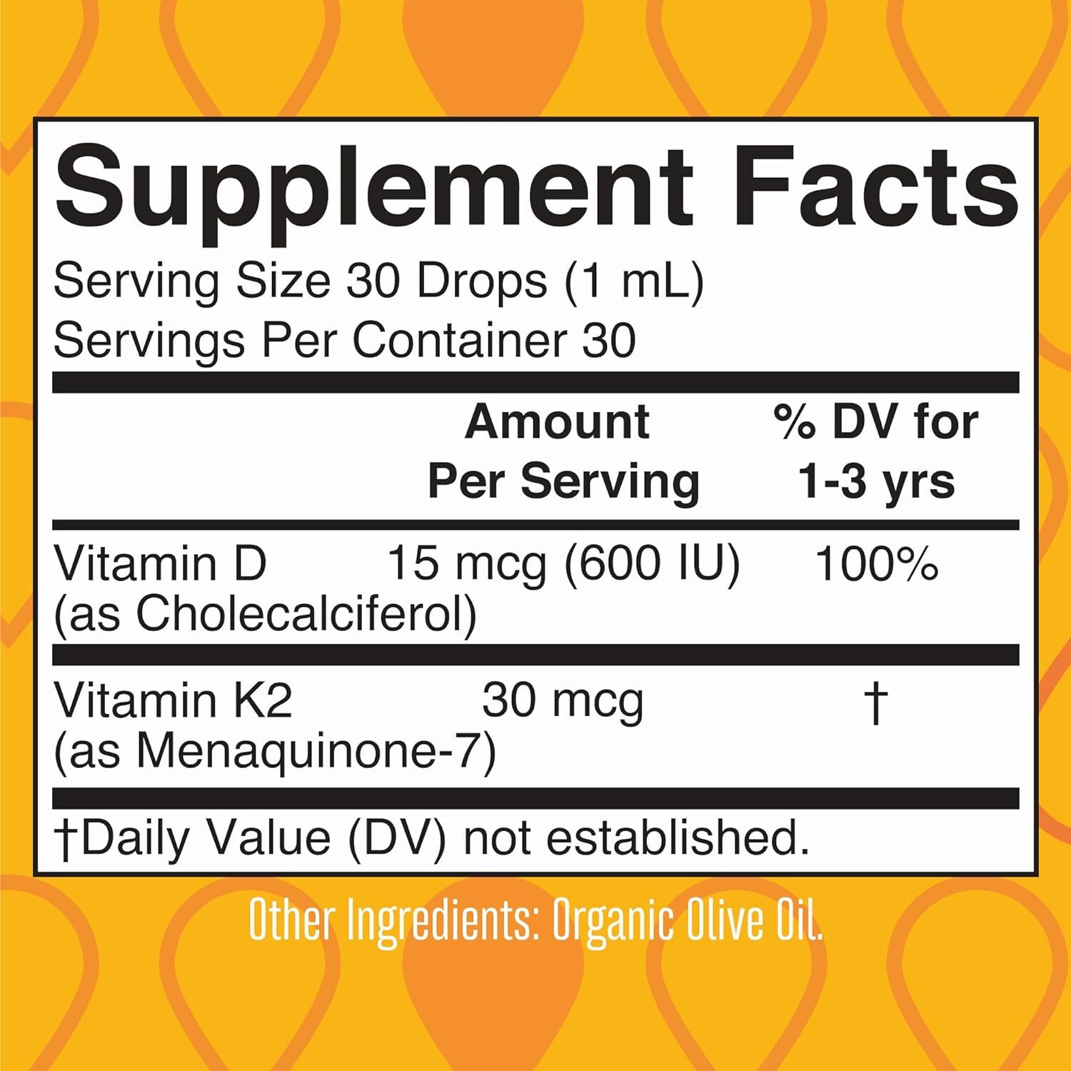 MaryRuth Organics Vitamin D3 K2