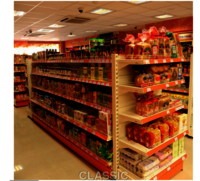 Gondola Display Rack - Color: As Per Requirement