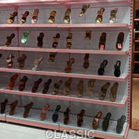 Shoes Display Rack - Durable Multi-layered Design | High-quality Materials, Custom Color Options, Ideal For Commercial Use In Markets And Shops