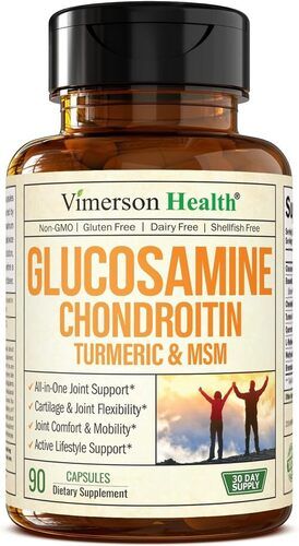 Vimerson Glucosamine Chondroitin MSM Turmeric Boswellia  90 Capsules