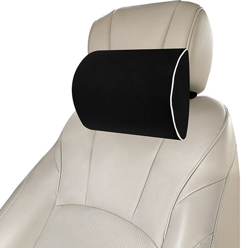 Half Cylinder Car Neck Rest - Material: Cotton