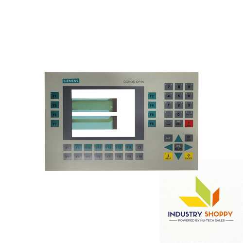 Keypad for Siemens COROS OP25 without LED layer