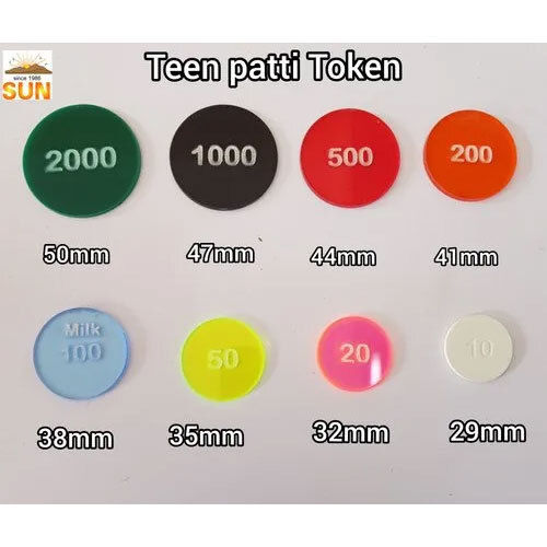 Customized Teen Patti Token