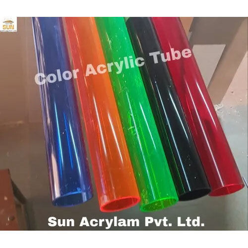 Colored Acrylic Tube