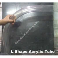 Polycarbonate Pipe - L-shape, 10-50mm Diameter, 2-5mm Wall Thickness, 500-2000mm Length | 92% Clarity, Ideal For Protective Enclosures & Custom Fabrication