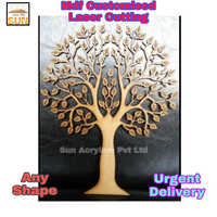Custom Wooden Cut Out - Solid Wood Material, Custom Sizes Available | Unique Design Options, Handcrafted Precision, Versatile Applications
