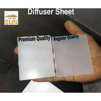 Light Diffuser Sheet - Acrylic Material, Transparent Color | Industrial Usage For Enhanced Lighting Quality