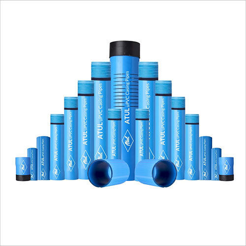 Blue Upvc Casing And Ribbed Pipes