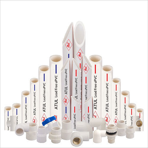 White Upvc Plumbing Pipes And Fittings