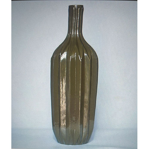 Olive Green Glass Bottle