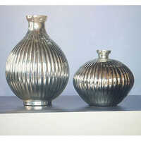 Set Of Silver Vase - Antique Finish | Customized Sizes, Made From Silver Material
