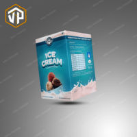 Ice Cream Packaging Box / 4 Litter Ice Cream Packaging box / Custom Box design / Ice cream box