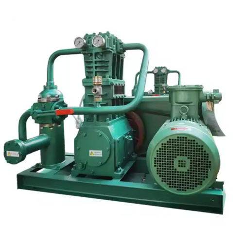 Huagang ZW Series LPG Hydrogen GAS Compressor - Mild Steel, Electric Power Source | New Condition, 1-Year Warranty, High-Pressure Capability for Industrial Applications