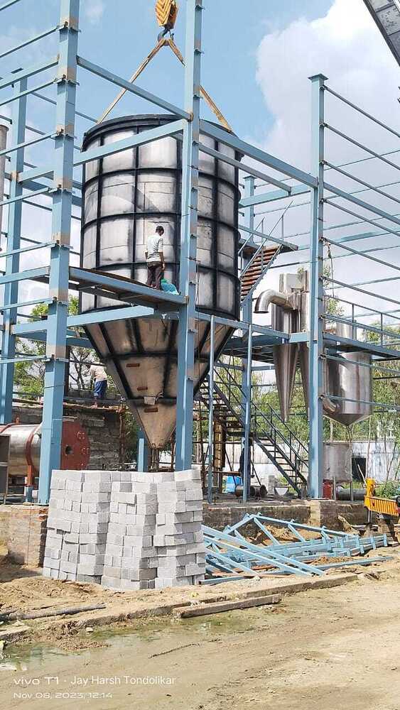 Grey Ss Spray Drying Plant