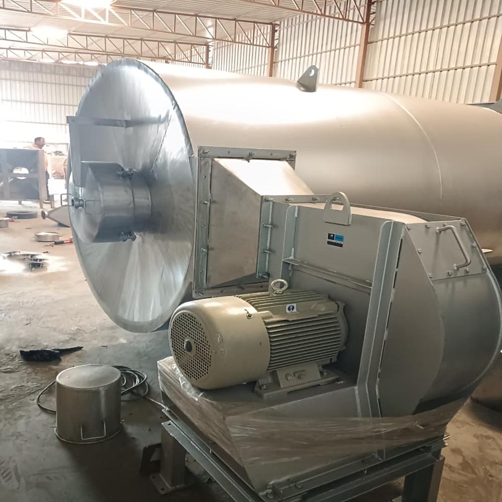 Blue Solid Fuel Fired Hot Air Generator